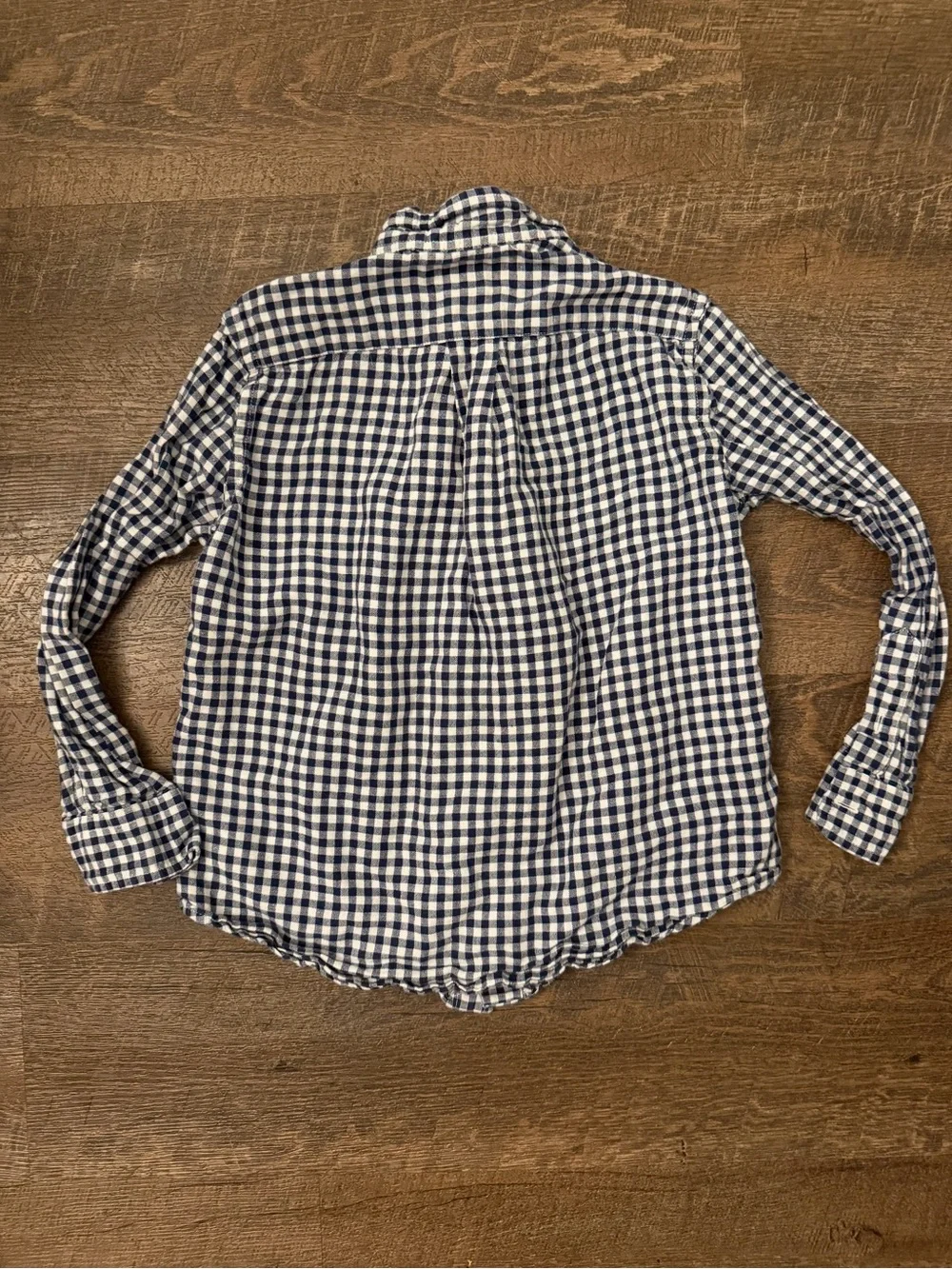 Boys Ralph Lauren Blue Gingham Button-Down Shirt